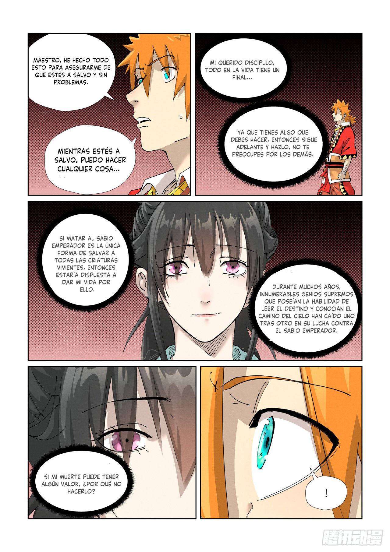 Read Tales of Demons and Gods ES Manga Online