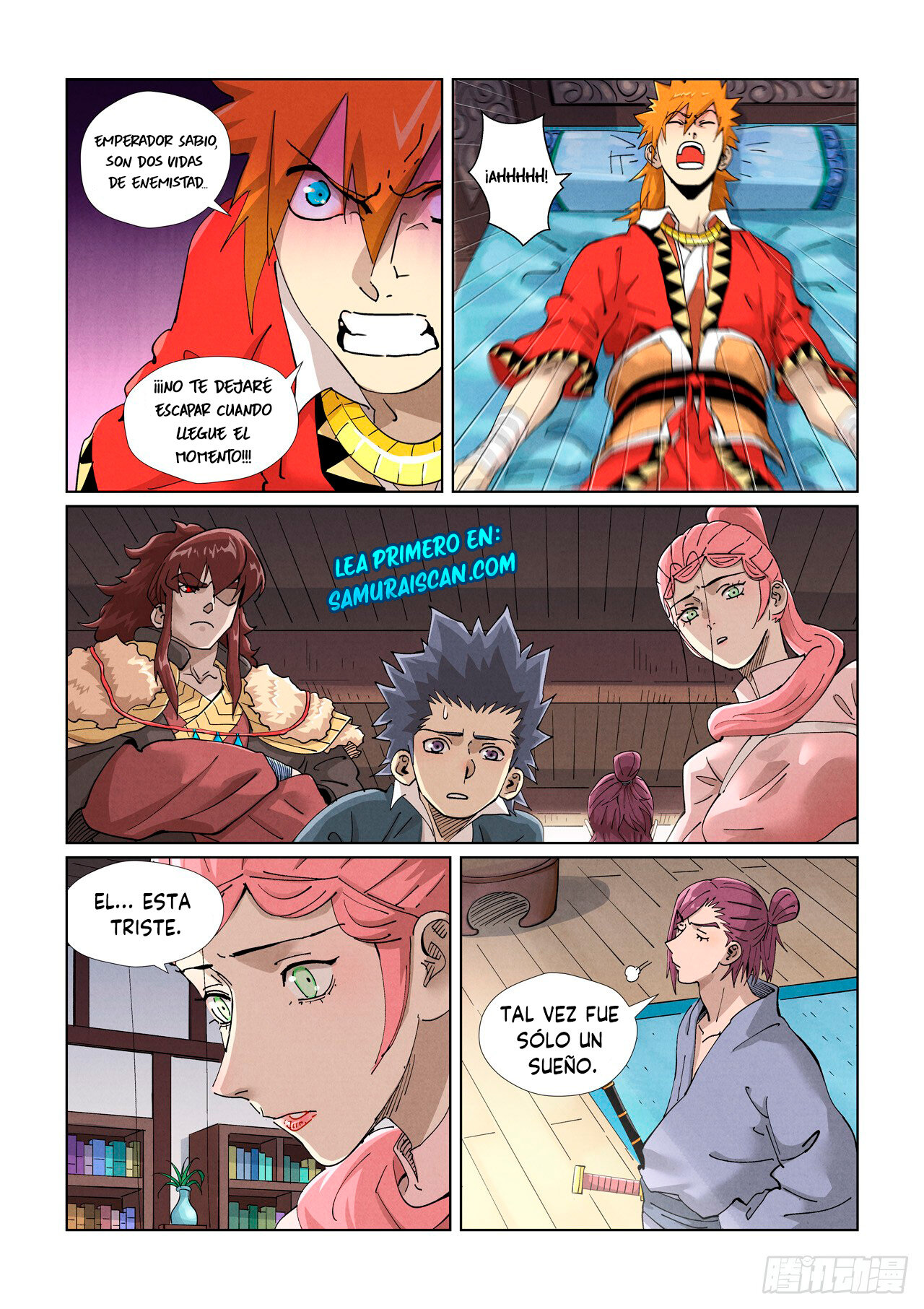 Read Tales of Demons and Gods ES Manga Online