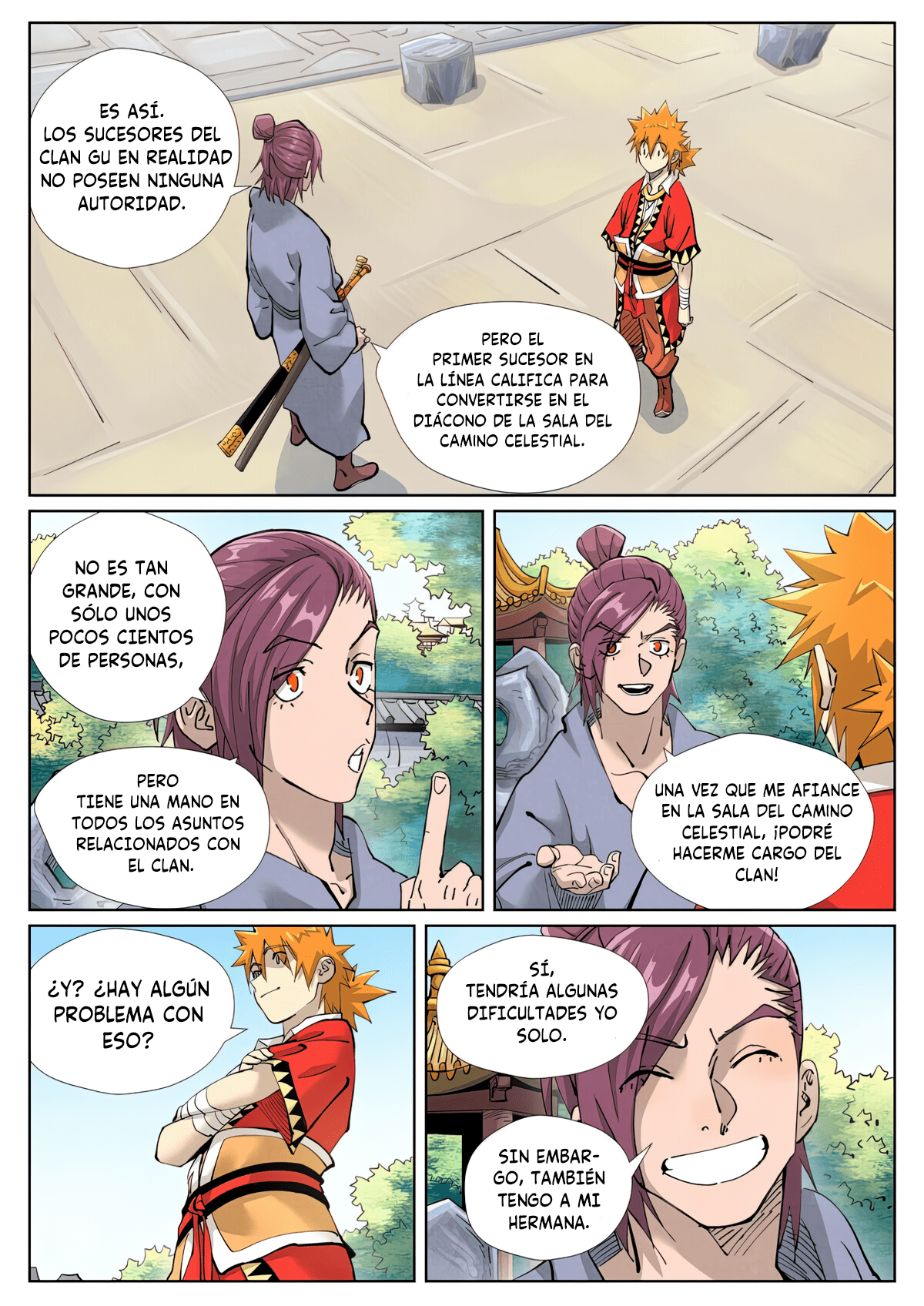 Read Tales of Demons and Gods ES Manga Online