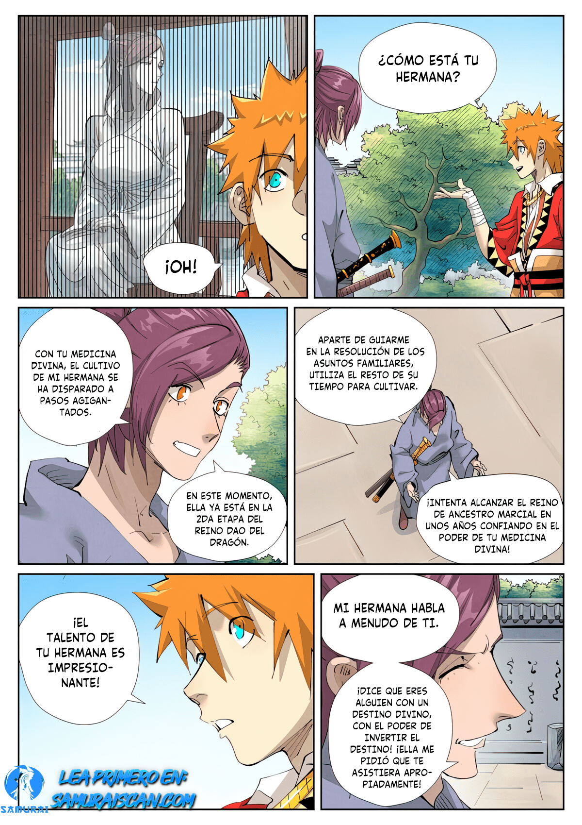 Read Tales of Demons and Gods ES Manga Online