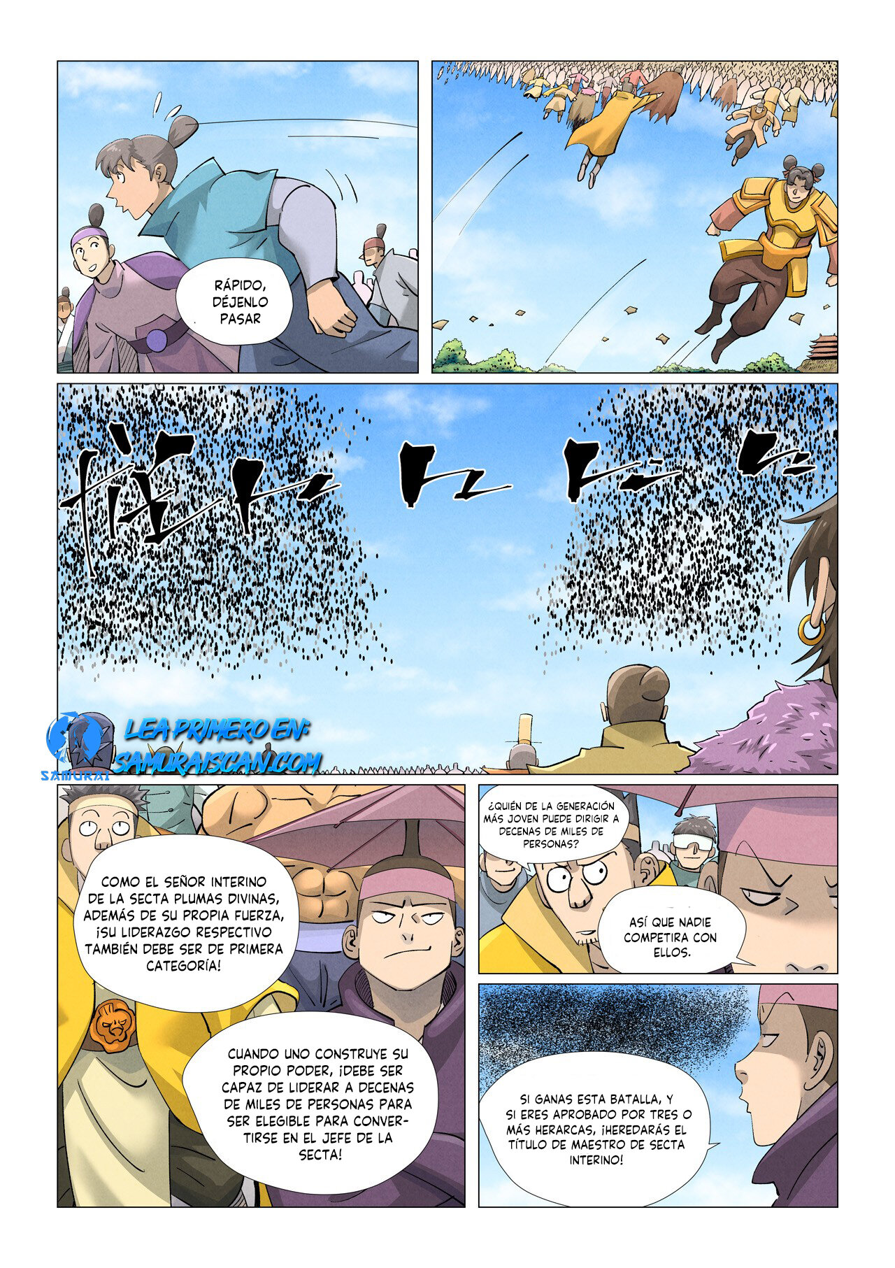 Read Tales of Demons and Gods ES Manga Online