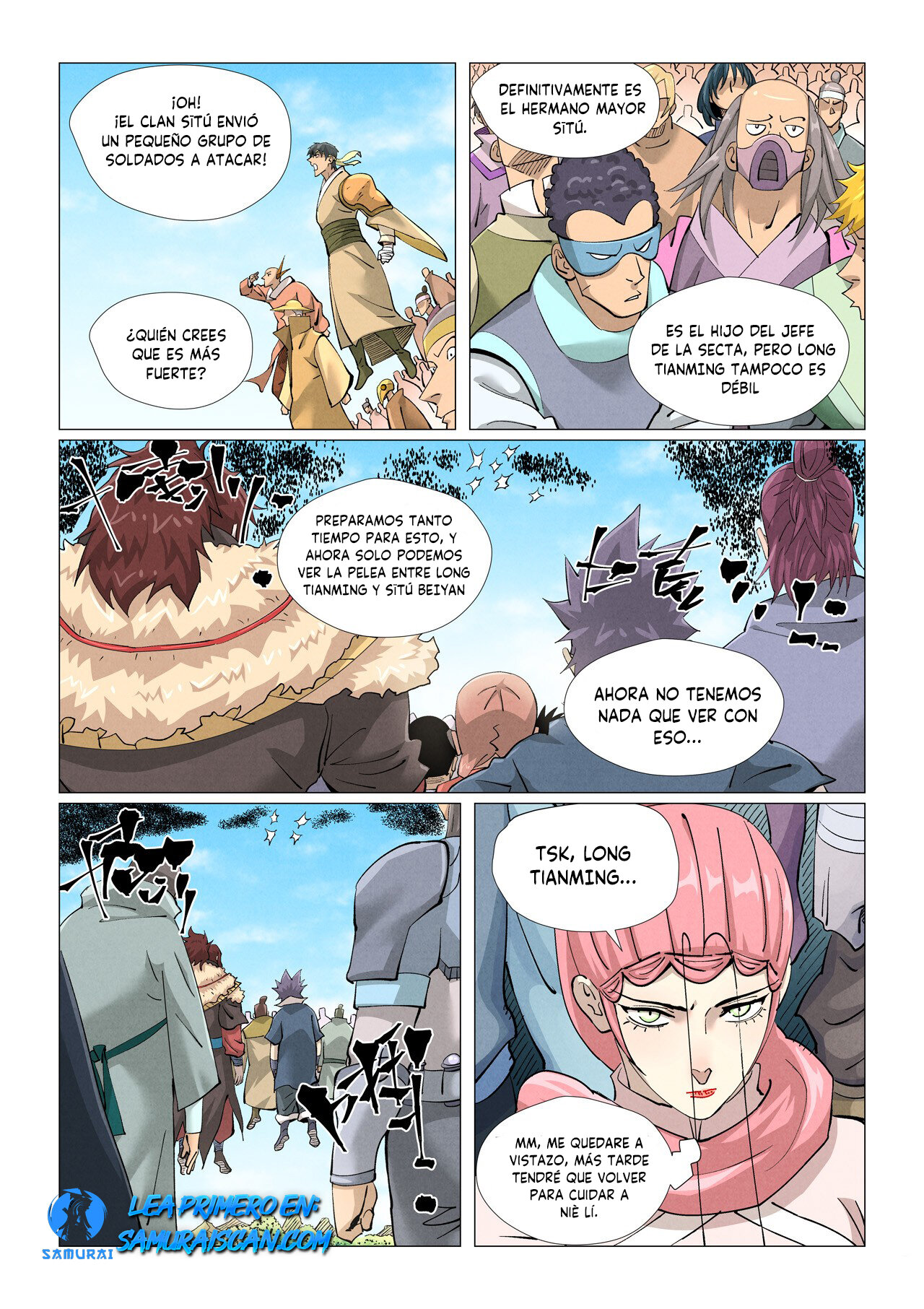 Read Tales of Demons and Gods ES Manga Online