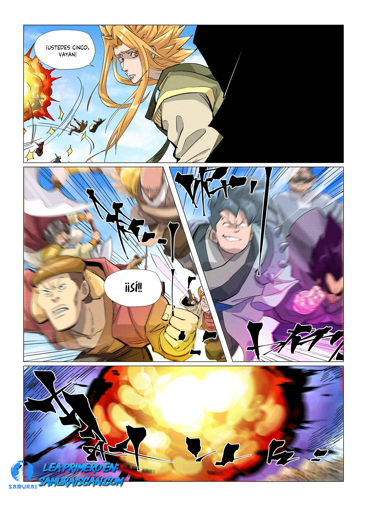 Read Tales of Demons and Gods ES Manga Online