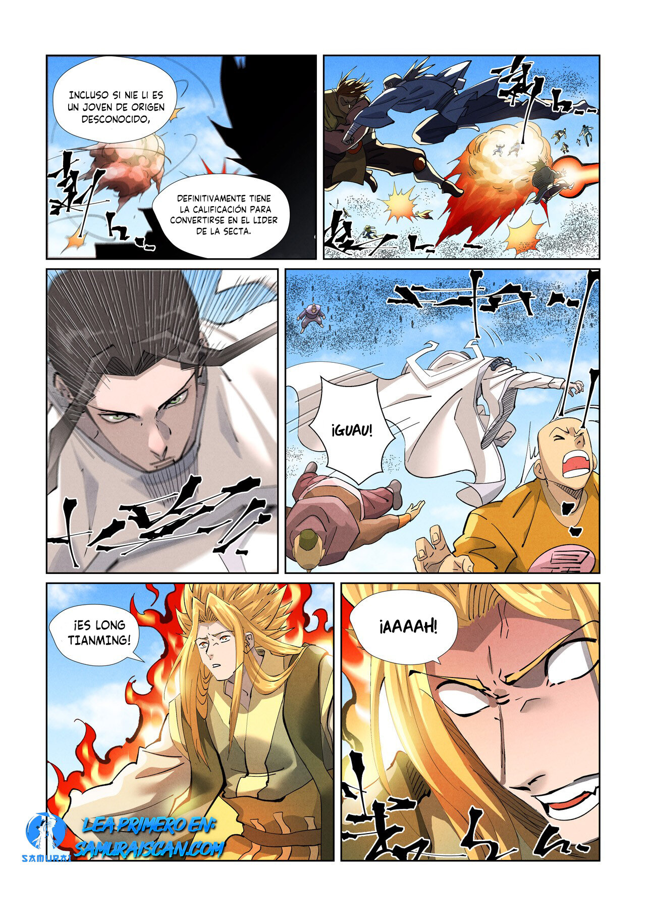 Read Tales of Demons and Gods ES Manga Online