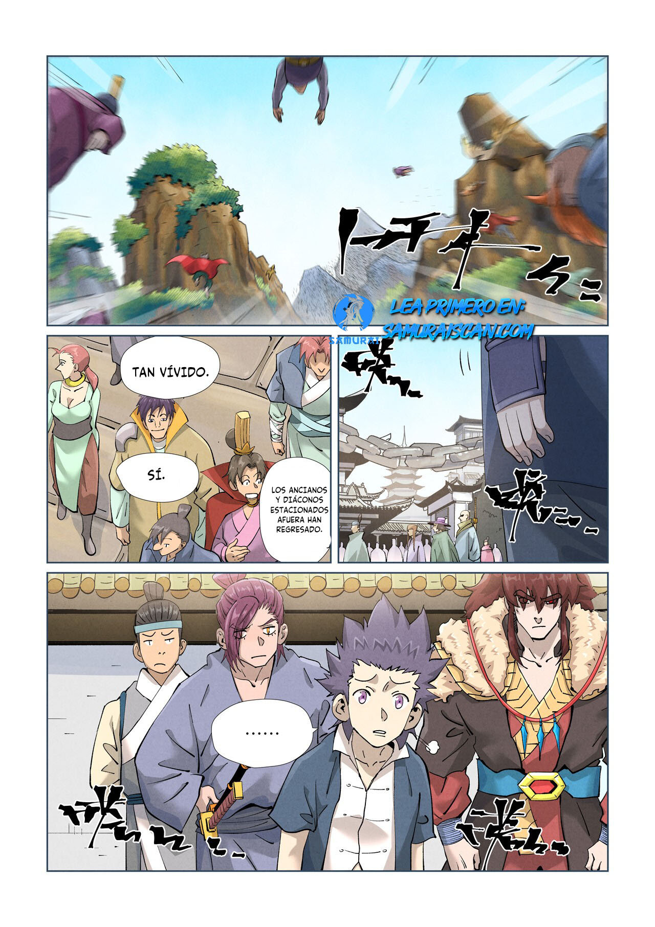 Read Tales of Demons and Gods ES Manga Online