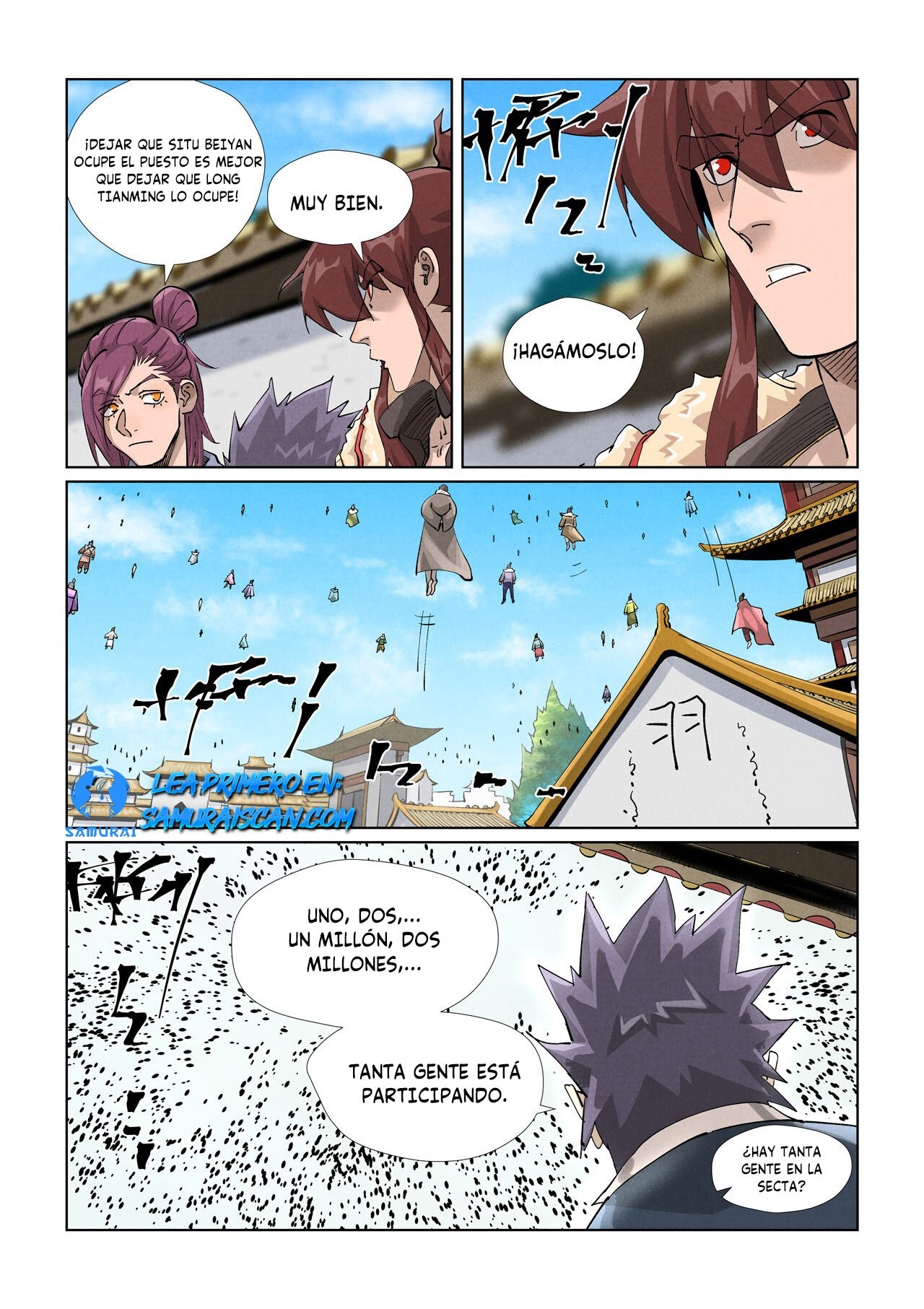 Read Tales of Demons and Gods ES Manga Online