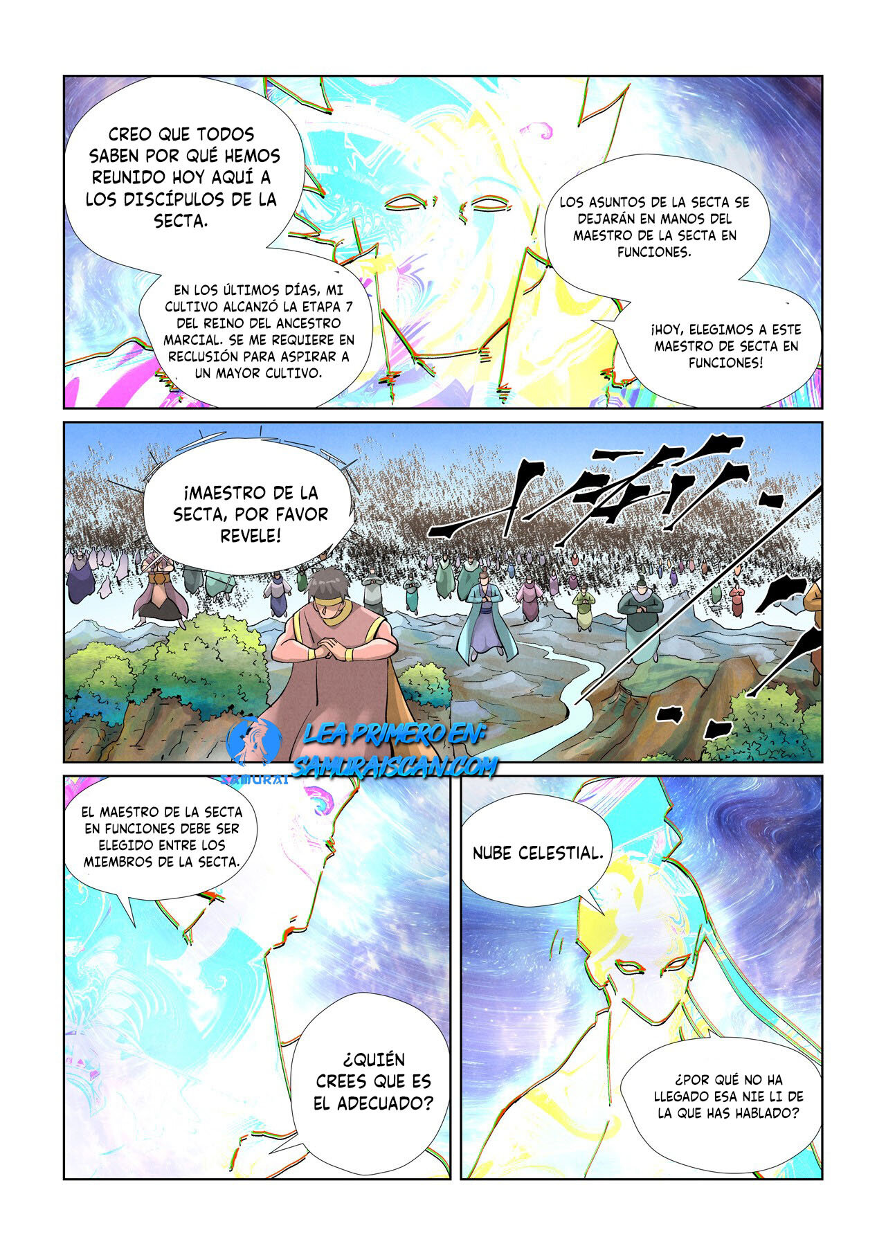 Read Tales of Demons and Gods ES Manga Online