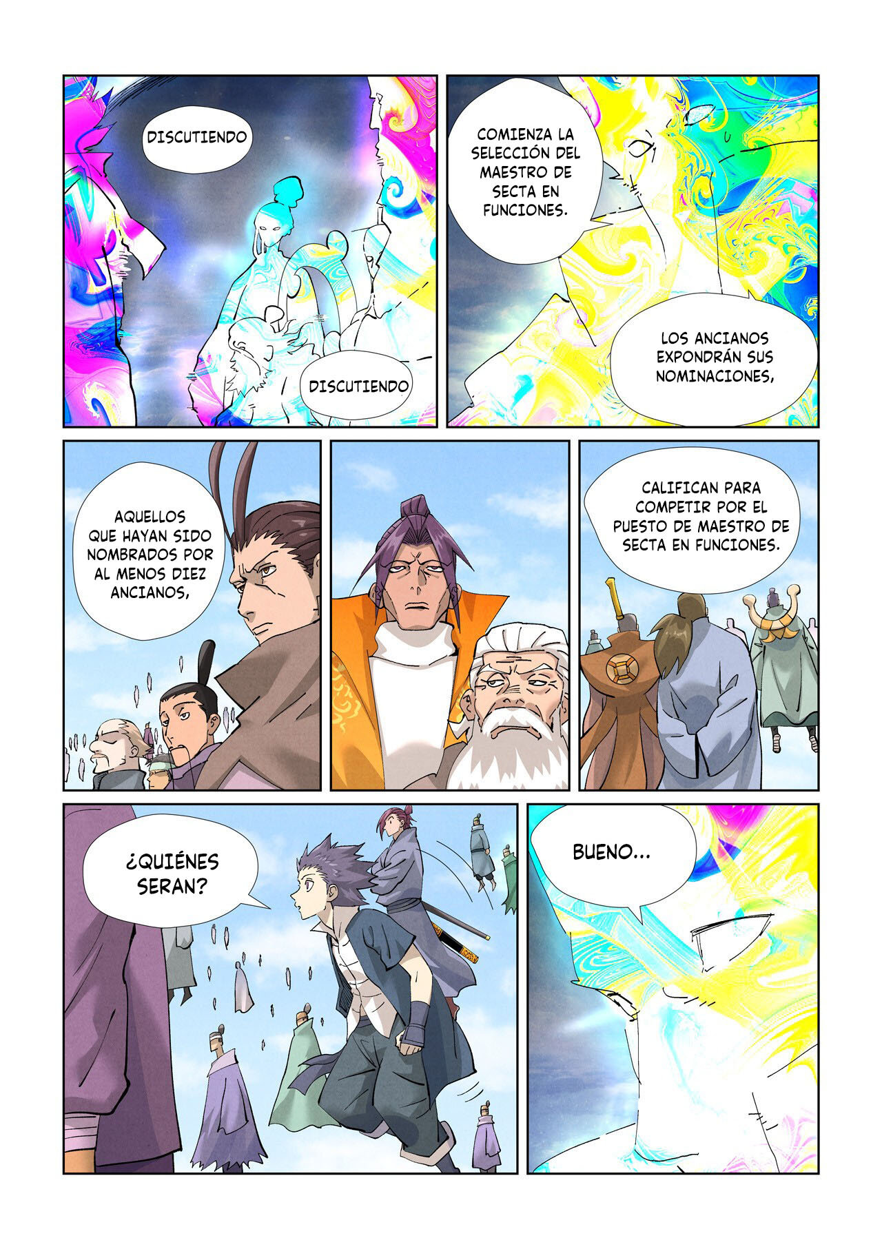 Read Tales of Demons and Gods ES Manga Online