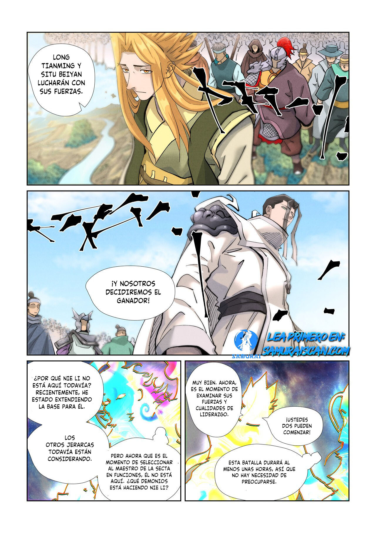 Read Tales of Demons and Gods ES Manga Online