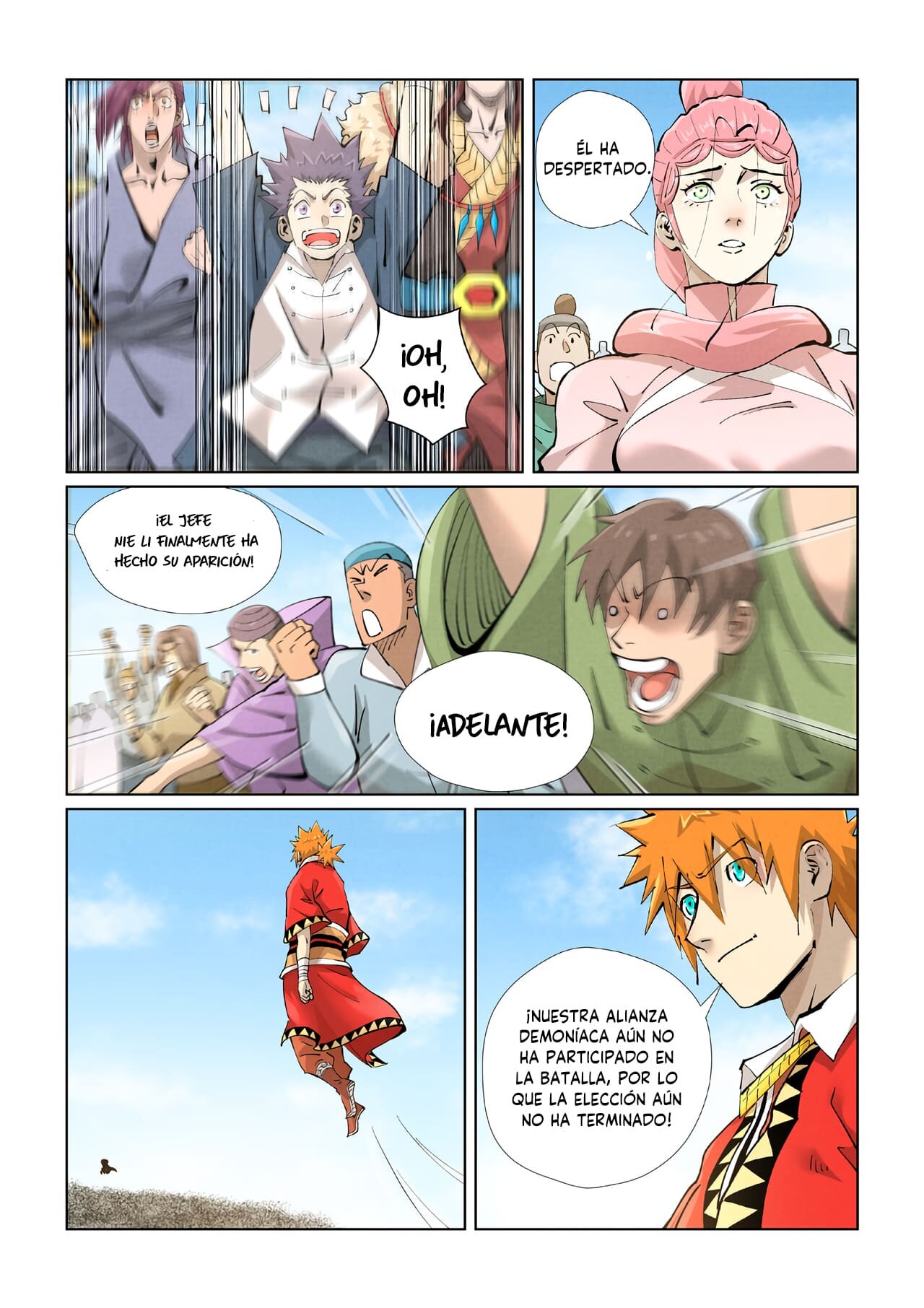 Read Tales of Demons and Gods ES Manga Online