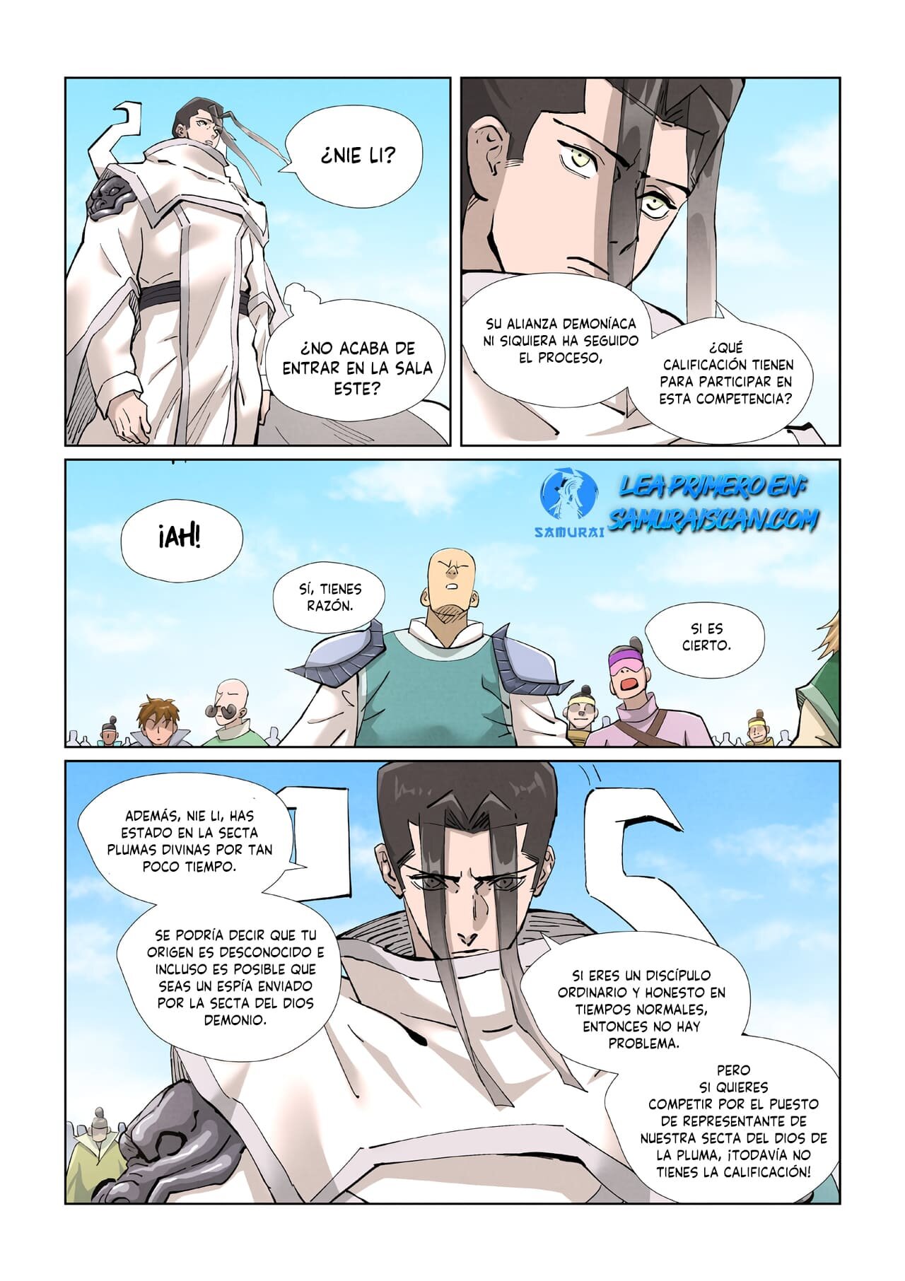 Read Tales of Demons and Gods ES Manga Online