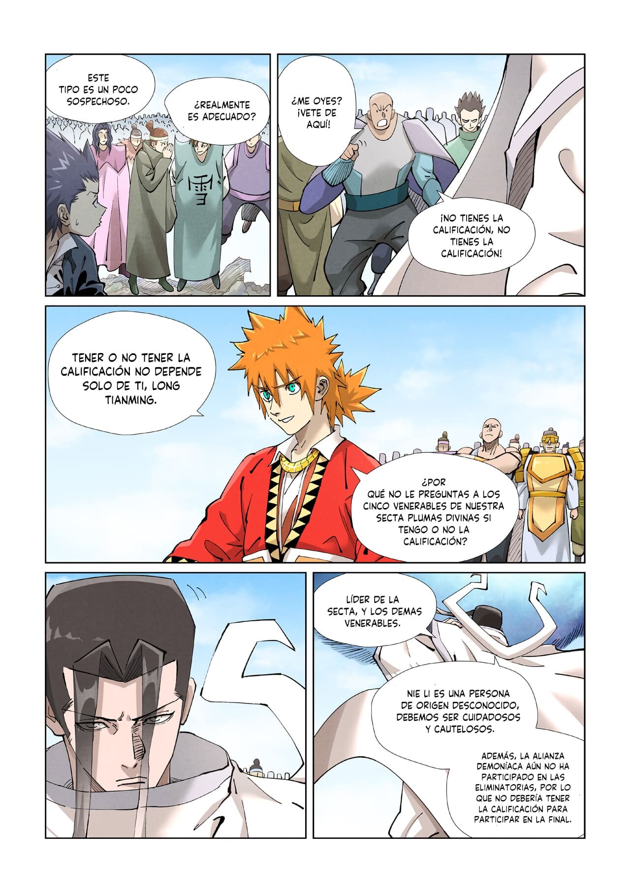 Read Tales of Demons and Gods ES Manga Online