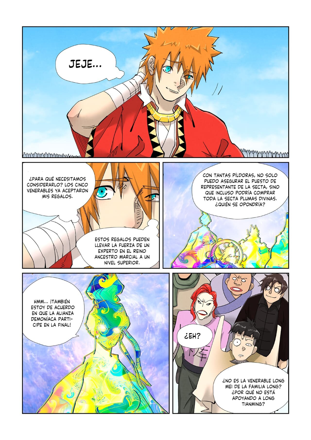 Read Tales of Demons and Gods ES Manga Online
