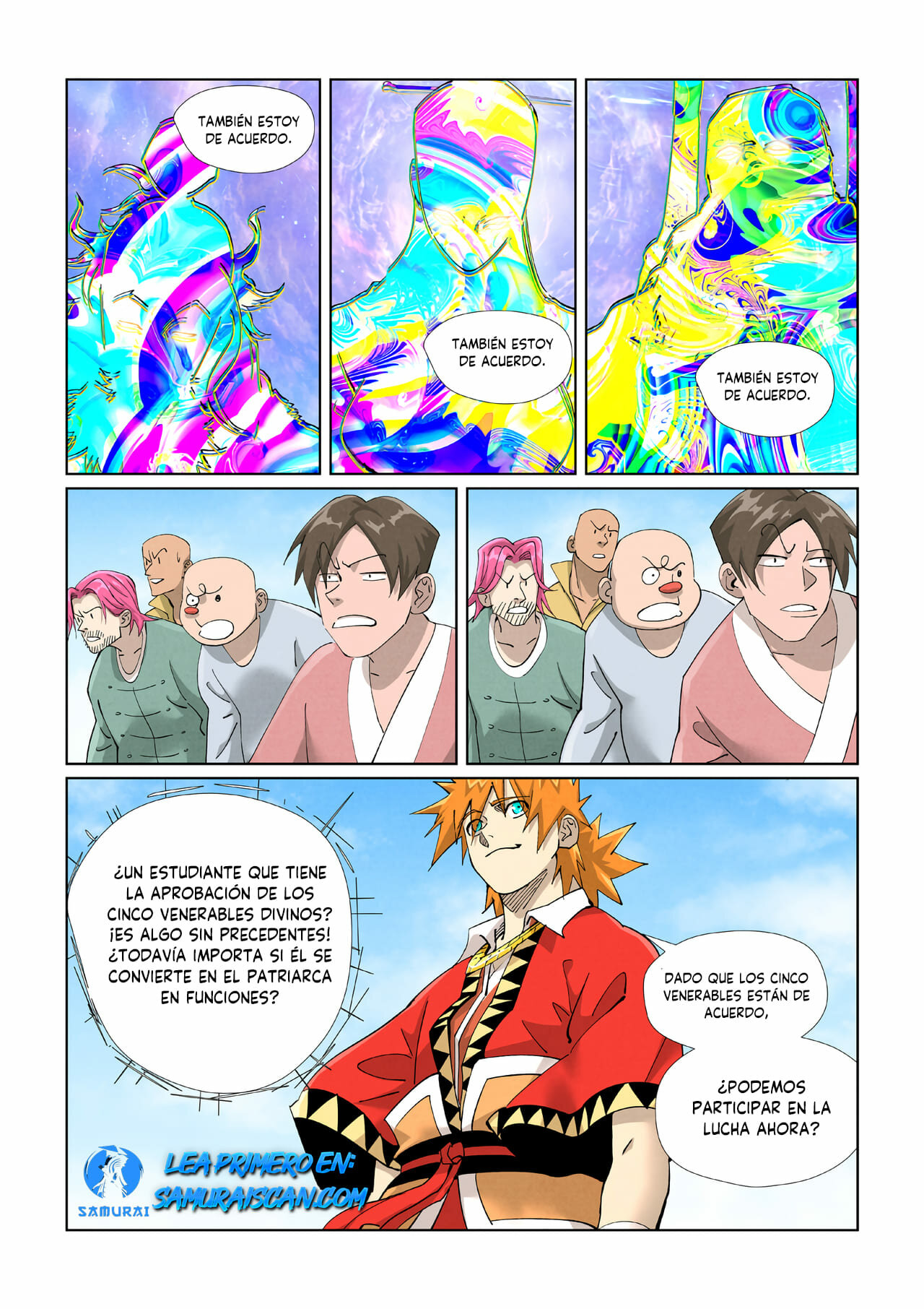 Read Tales of Demons and Gods ES Manga Online