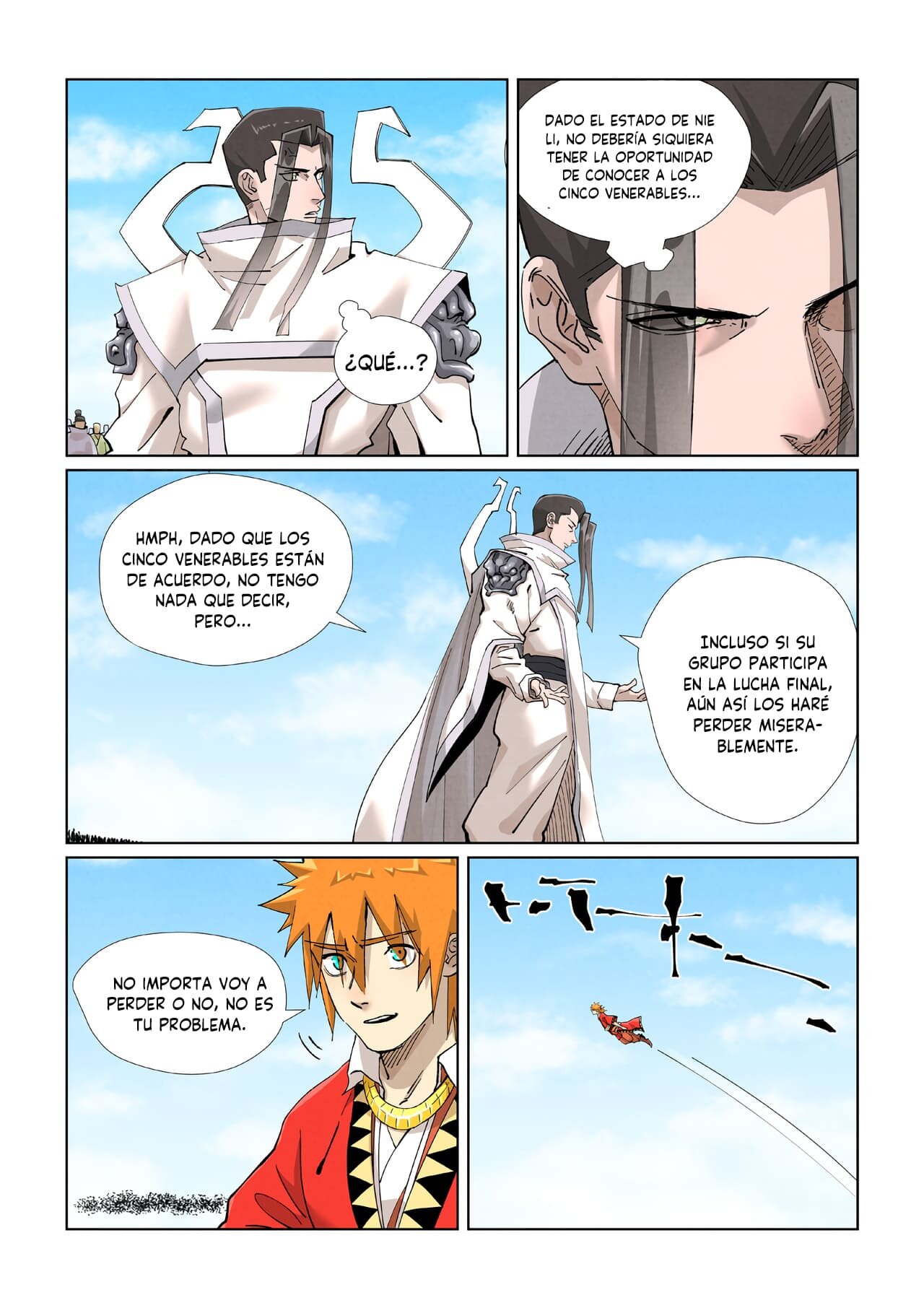 Read Tales of Demons and Gods ES Manga Online