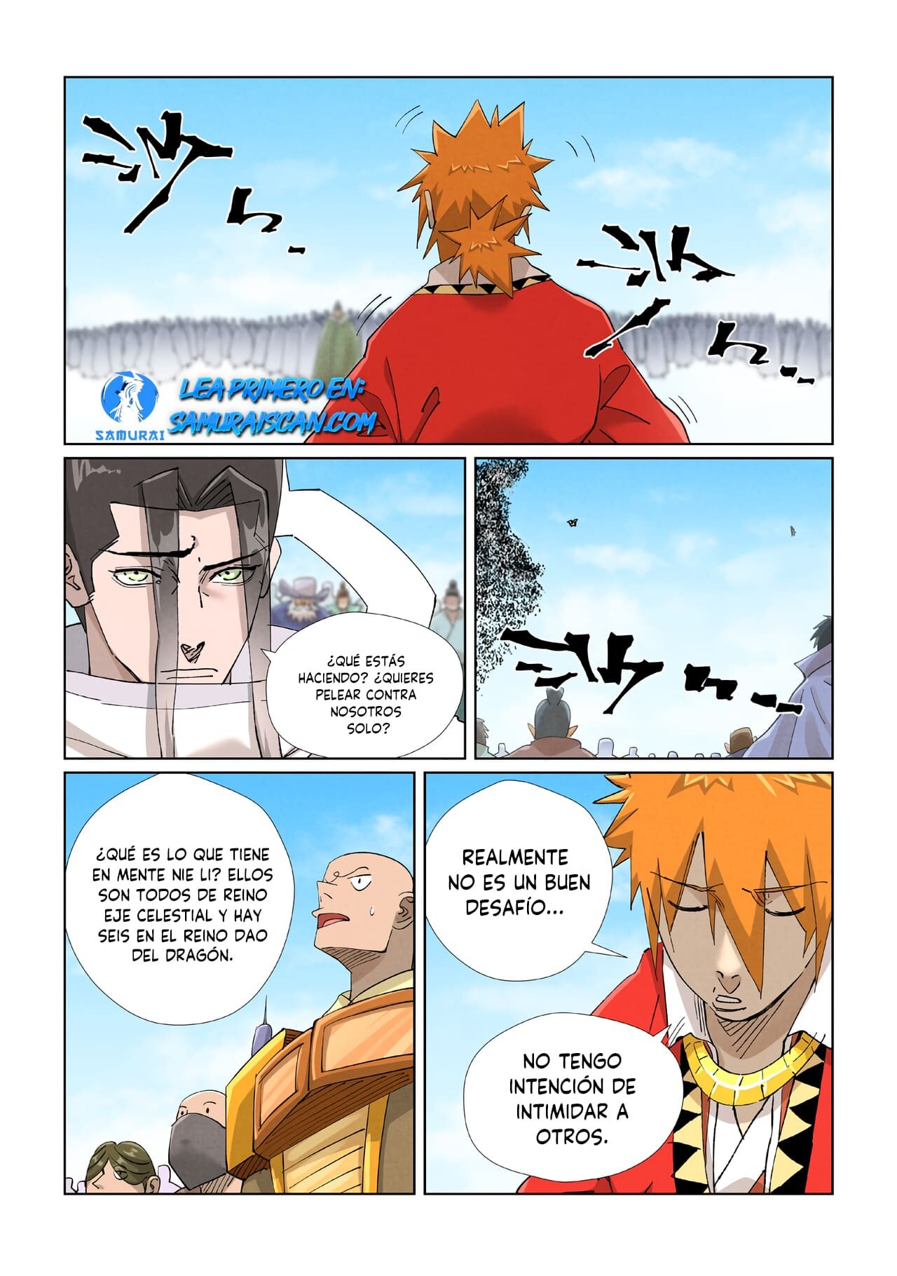 Read Tales of Demons and Gods ES Manga Online