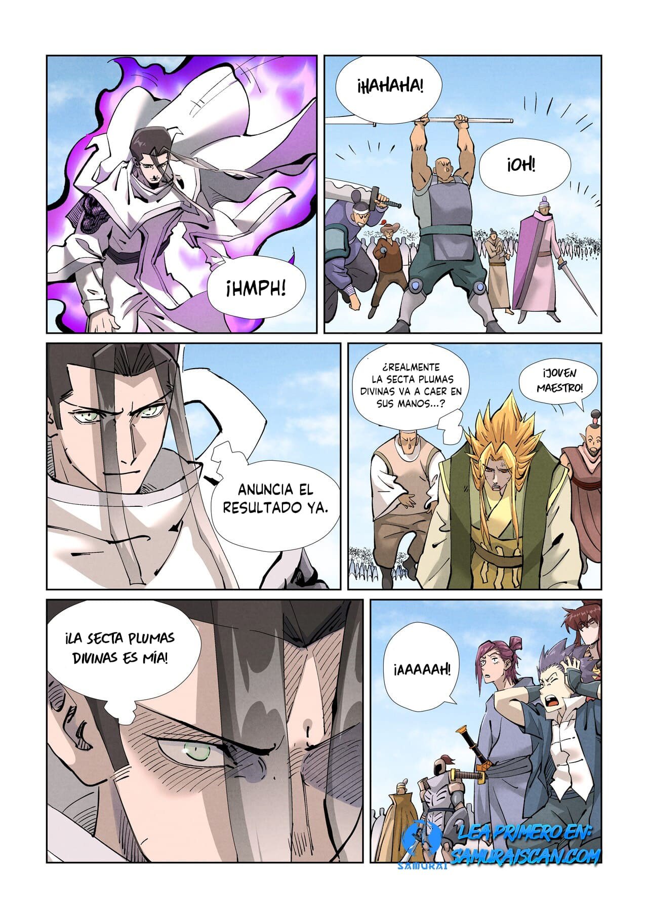 Read Tales of Demons and Gods ES Manga Online