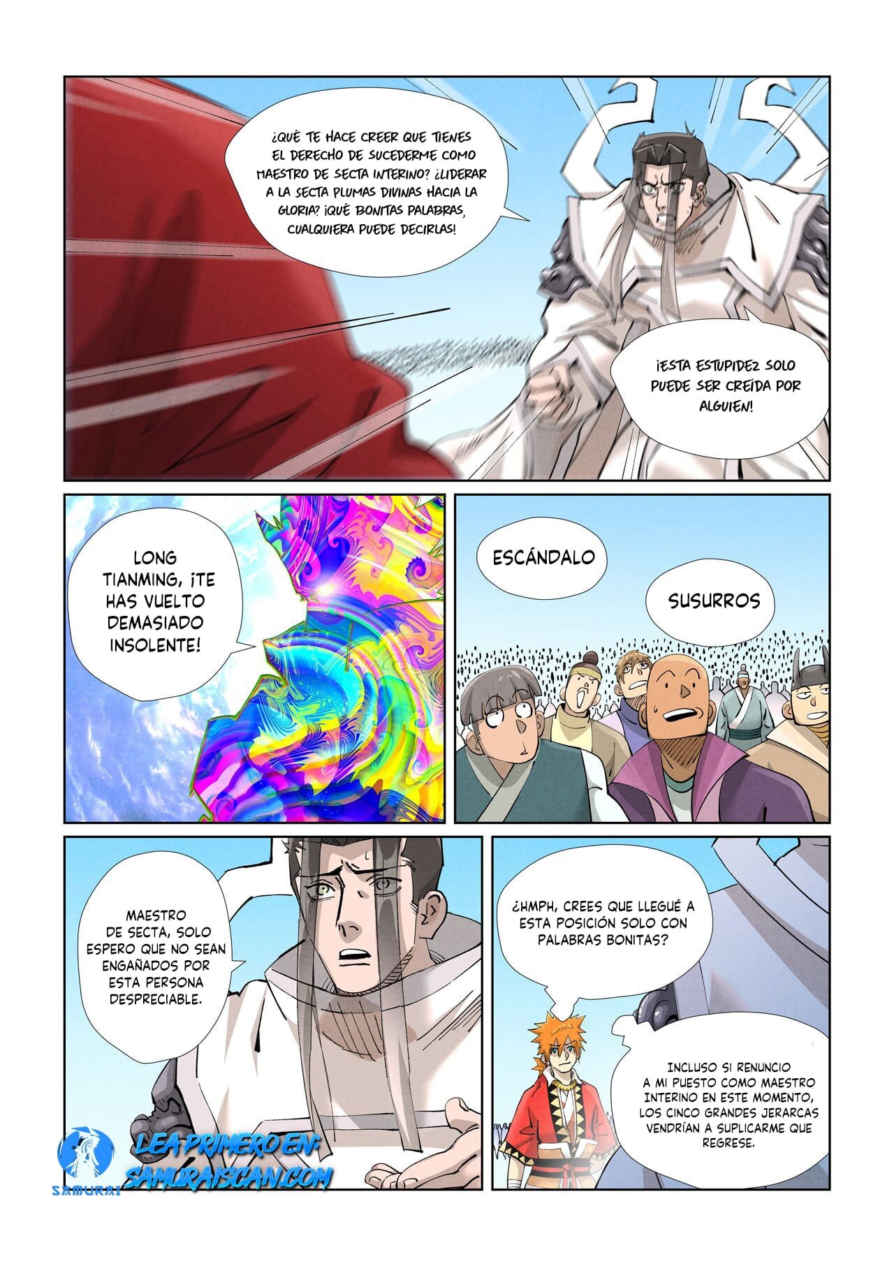 Read Tales of Demons and Gods ES Manga Online