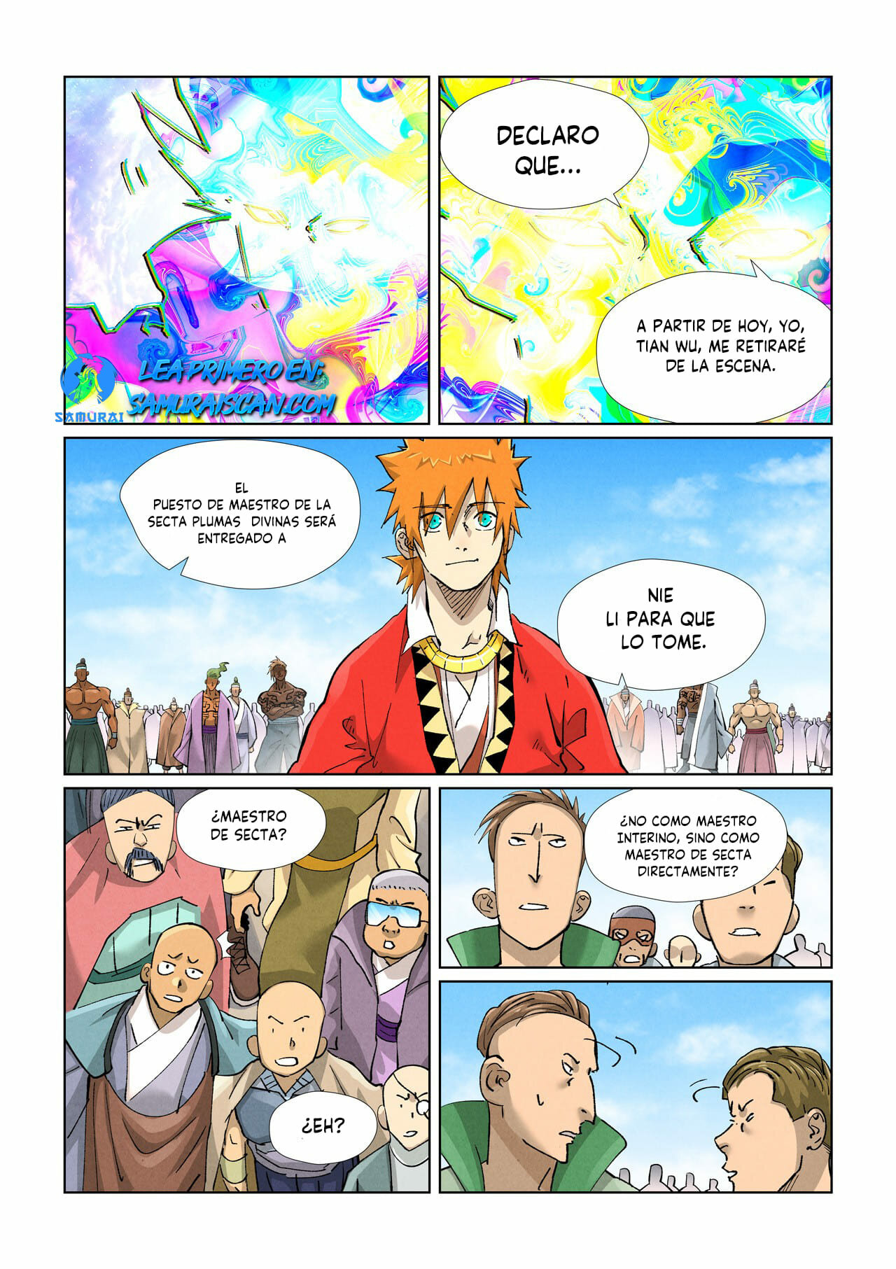 Read Tales of Demons and Gods ES Manga Online