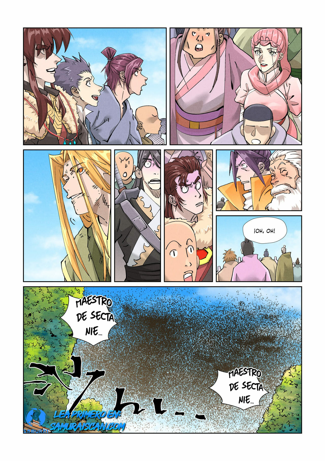 Read Tales of Demons and Gods ES Manga Online