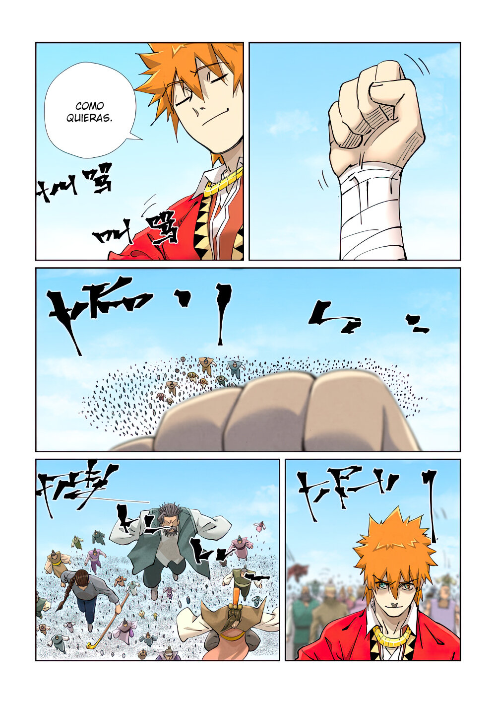 Read Tales of Demons and Gods ES Manga Online