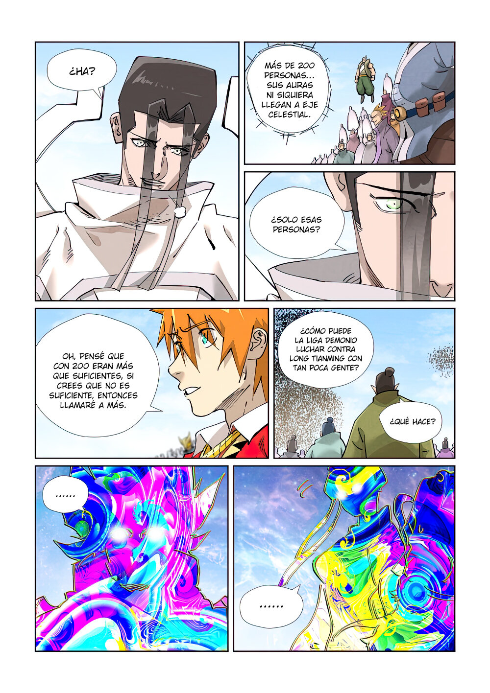 Read Tales of Demons and Gods ES Manga Online
