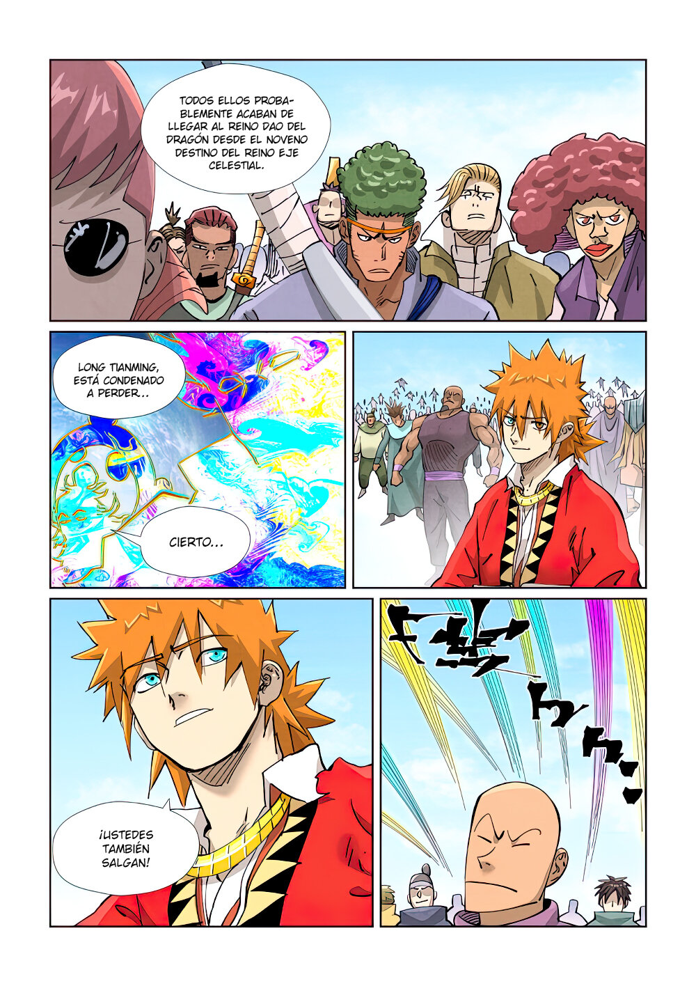 Read Tales of Demons and Gods ES Manga Online