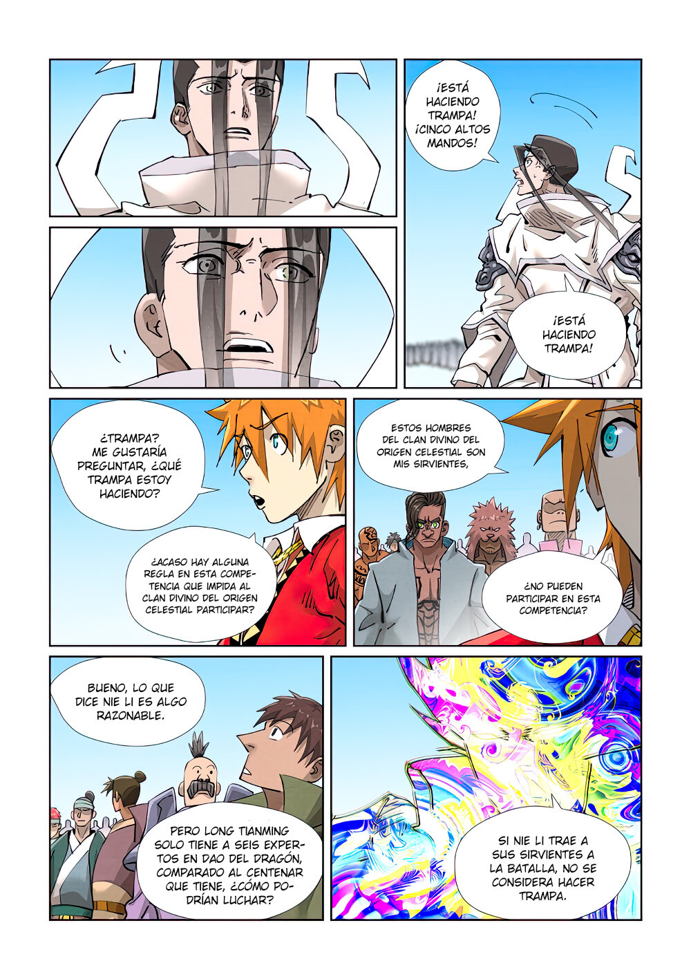 Read Tales of Demons and Gods ES Manga Online