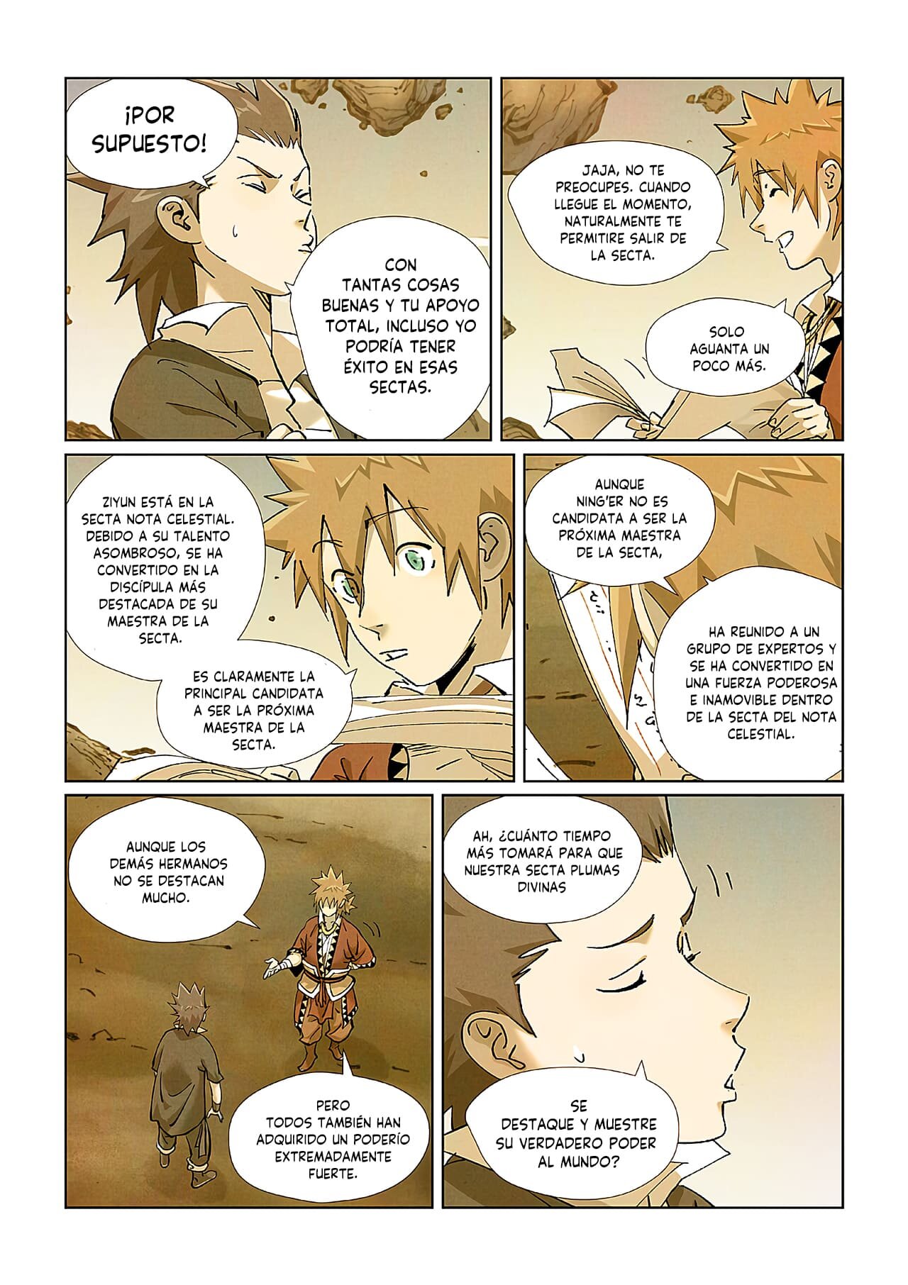 Read Tales of Demons and Gods ES Manga Online