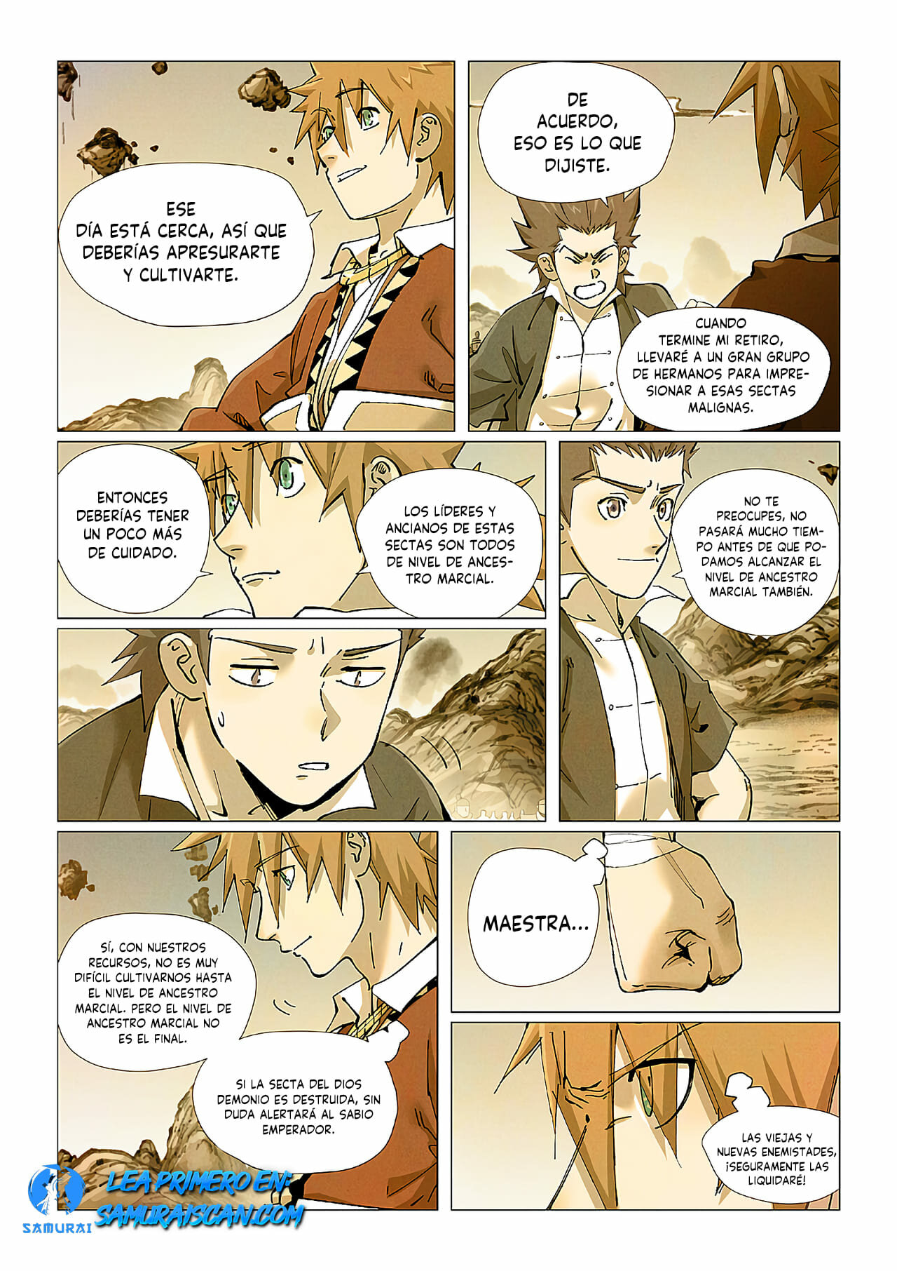Read Tales of Demons and Gods ES Manga Online