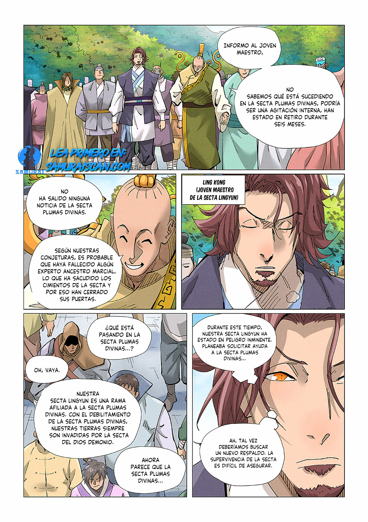 Read Tales of Demons and Gods ES Manga Online