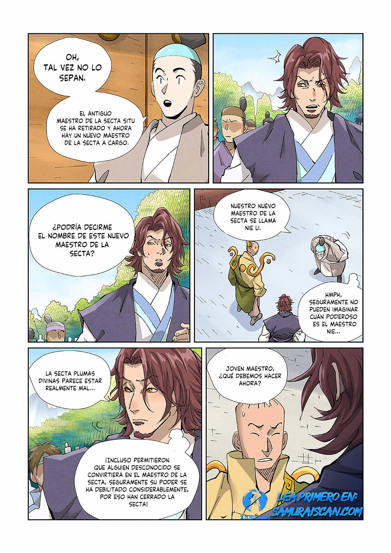 Read Tales of Demons and Gods ES Manga Online