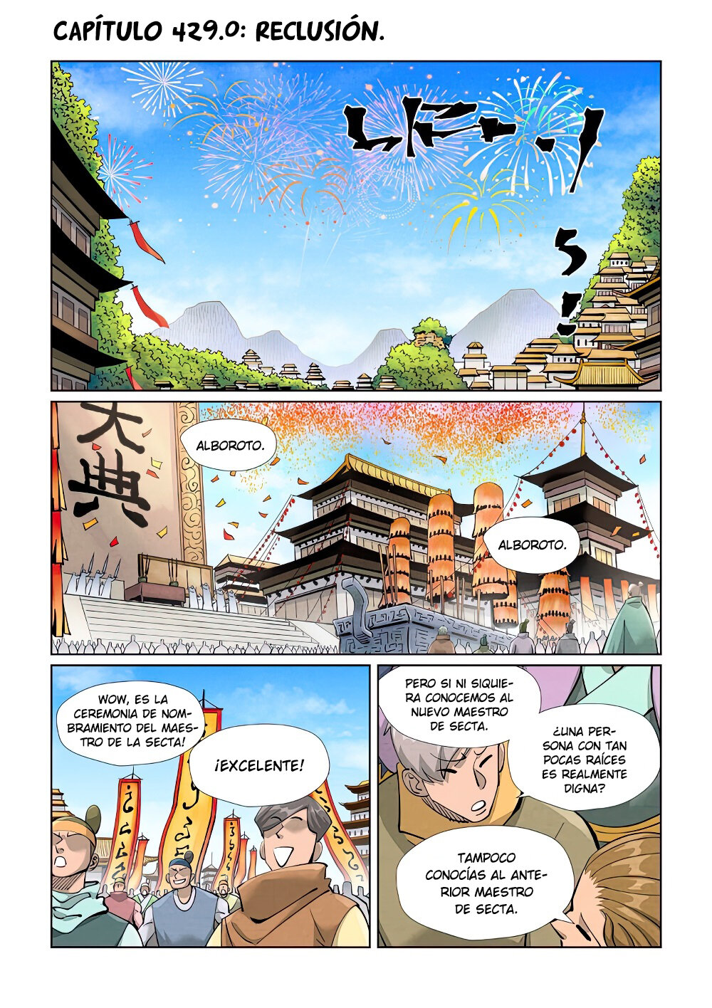 Read Tales of Demons and Gods ES Manga Online