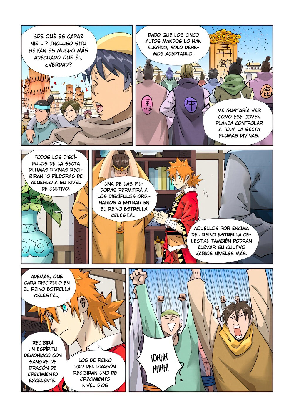 Read Tales of Demons and Gods ES Manga Online