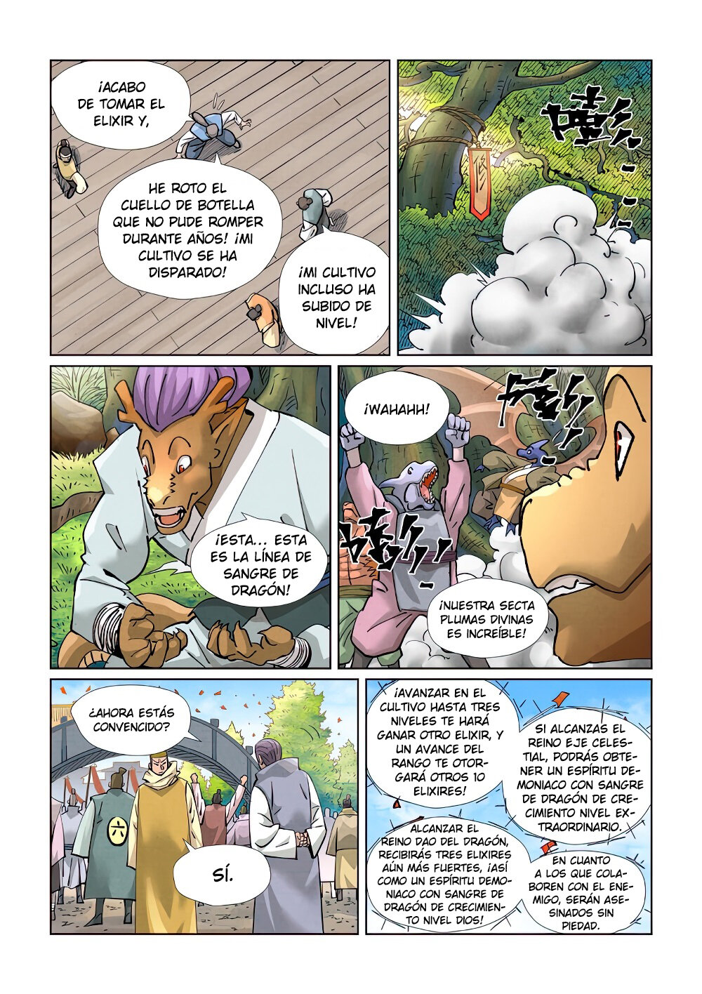 Read Tales of Demons and Gods ES Manga Online