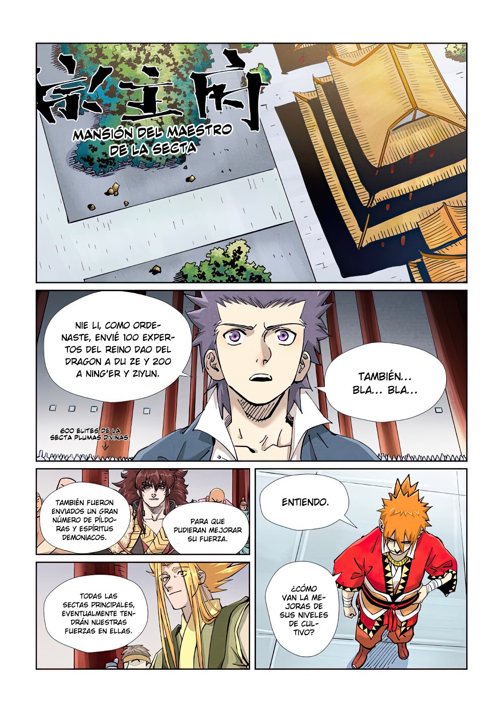 Read Tales of Demons and Gods ES Manga Online