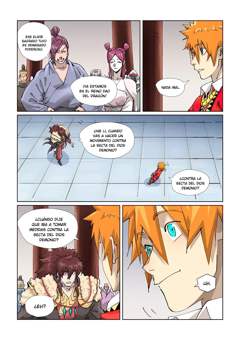 Read Tales of Demons and Gods ES Manga Online