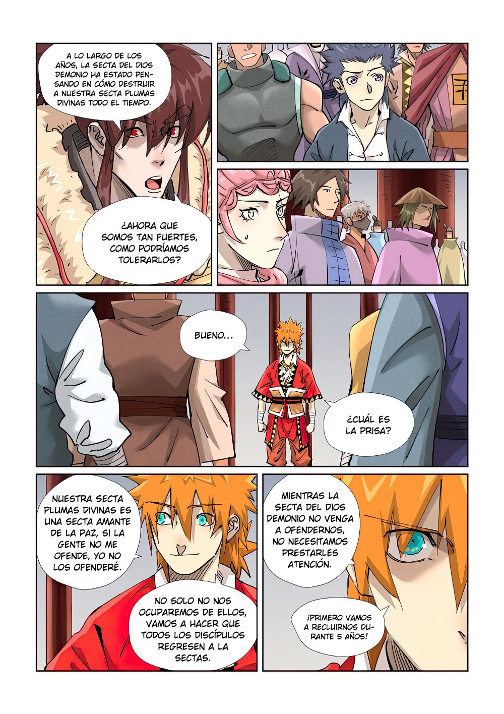 Read Tales of Demons and Gods ES Manga Online