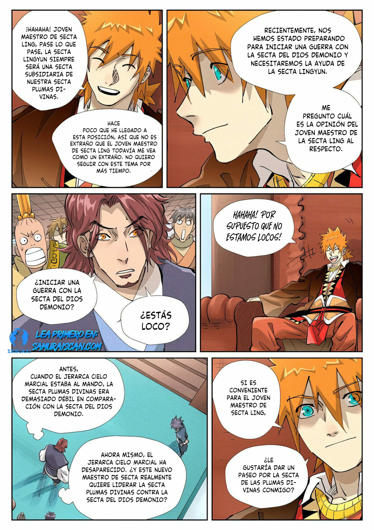 Read Tales of Demons and Gods ES Manga Online