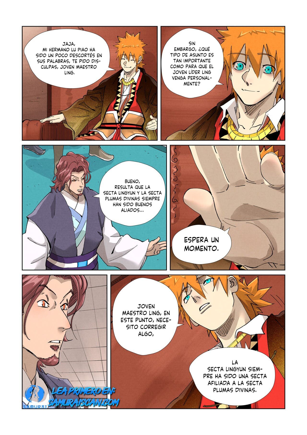 Read Tales of Demons and Gods ES Manga Online
