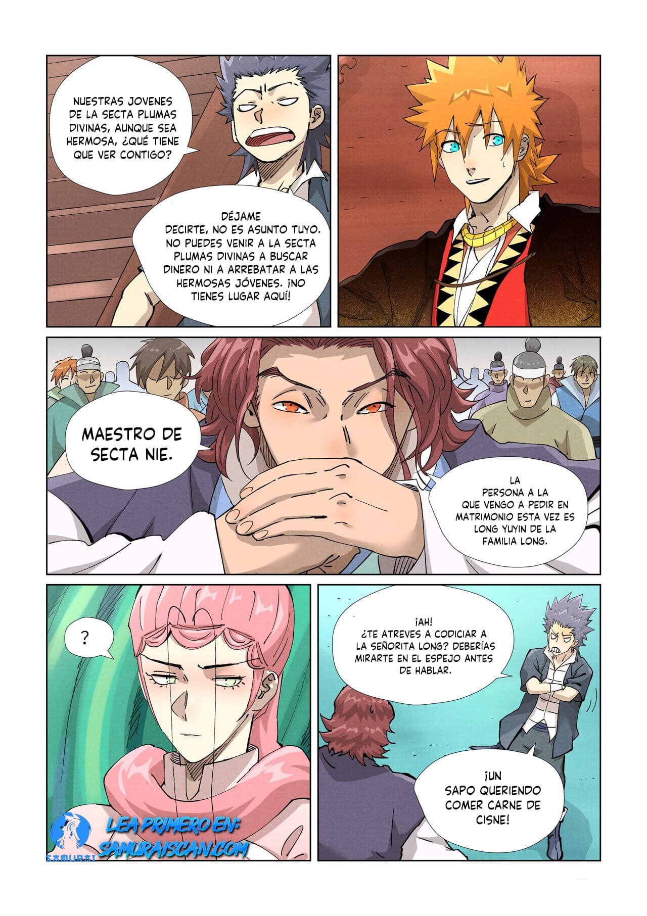 Read Tales of Demons and Gods ES Manga Online