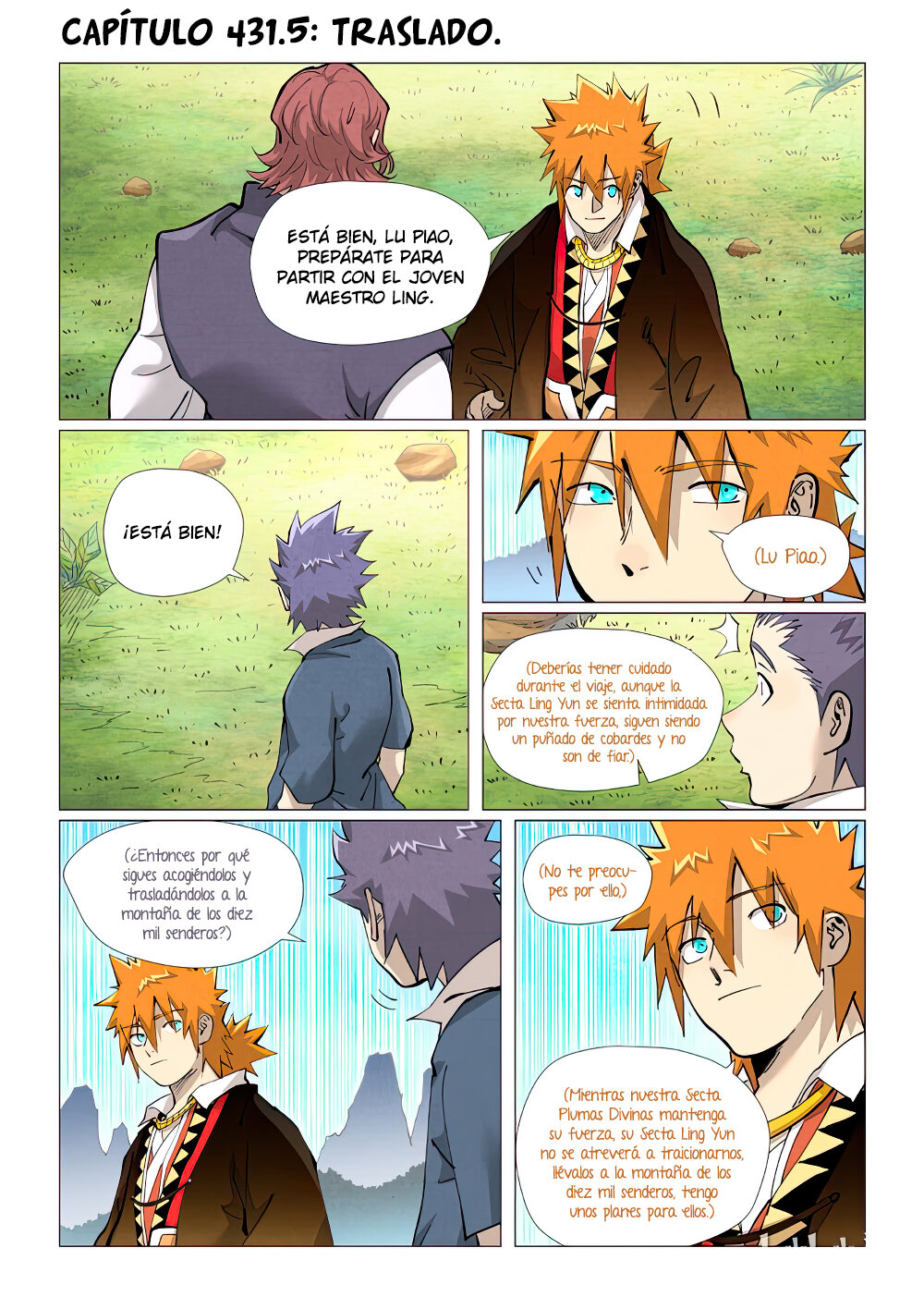Read Tales of Demons and Gods ES Manga Online