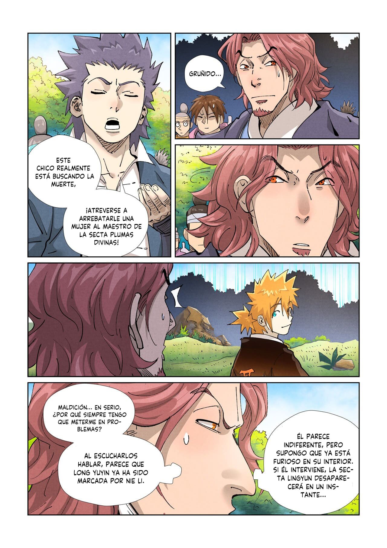 Read Tales of Demons and Gods ES Manga Online