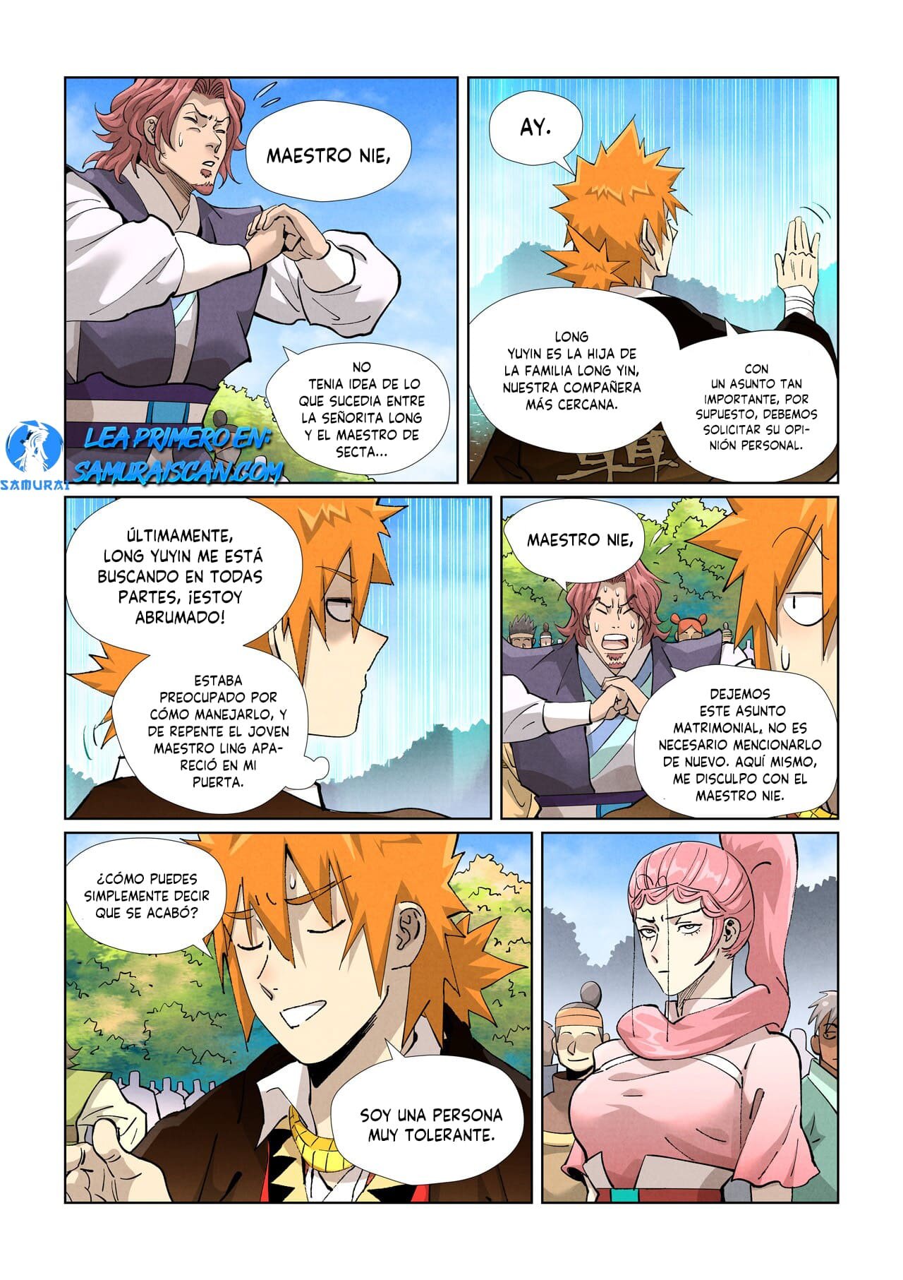 Read Tales of Demons and Gods ES Manga Online