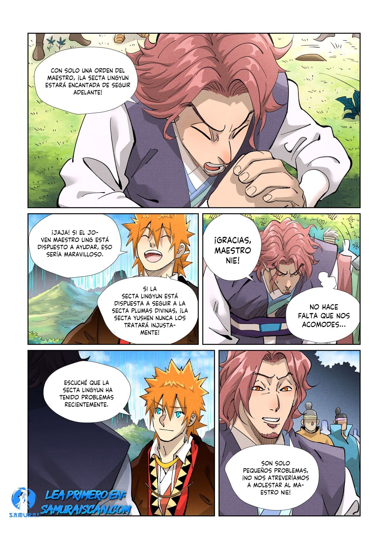 Read Tales of Demons and Gods ES Manga Online