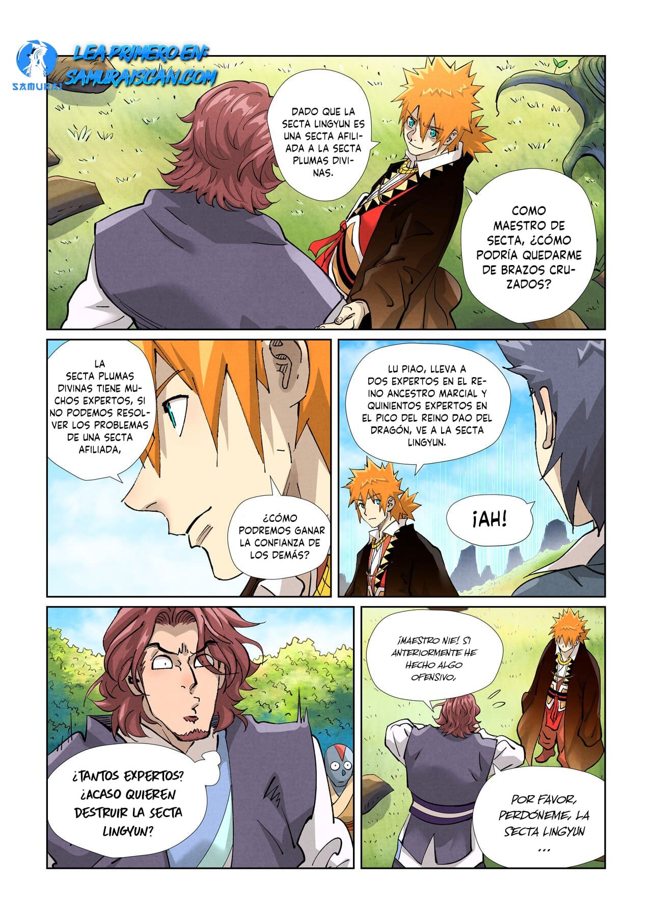 Read Tales of Demons and Gods ES Manga Online