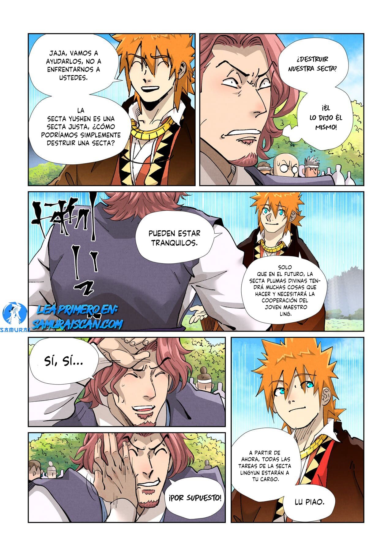 Read Tales of Demons and Gods ES Manga Online