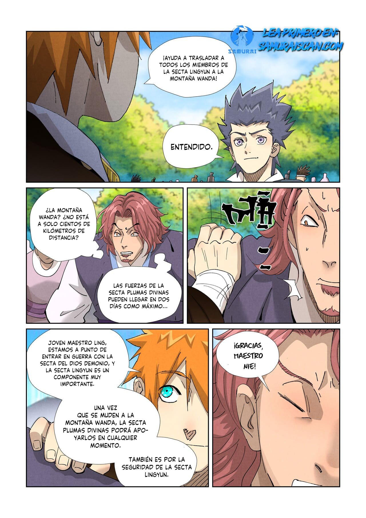 Read Tales of Demons and Gods ES Manga Online