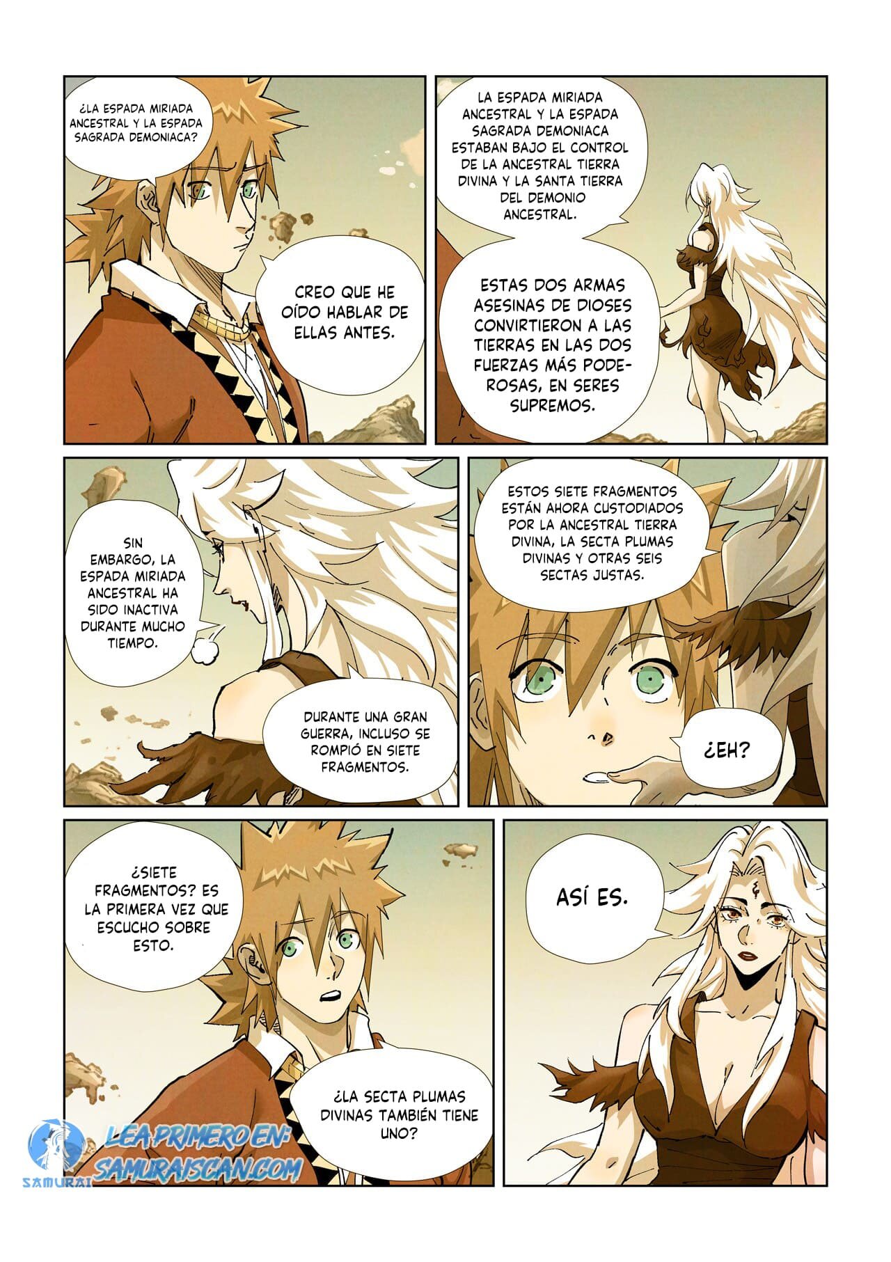Read Tales of Demons and Gods ES Manga Online