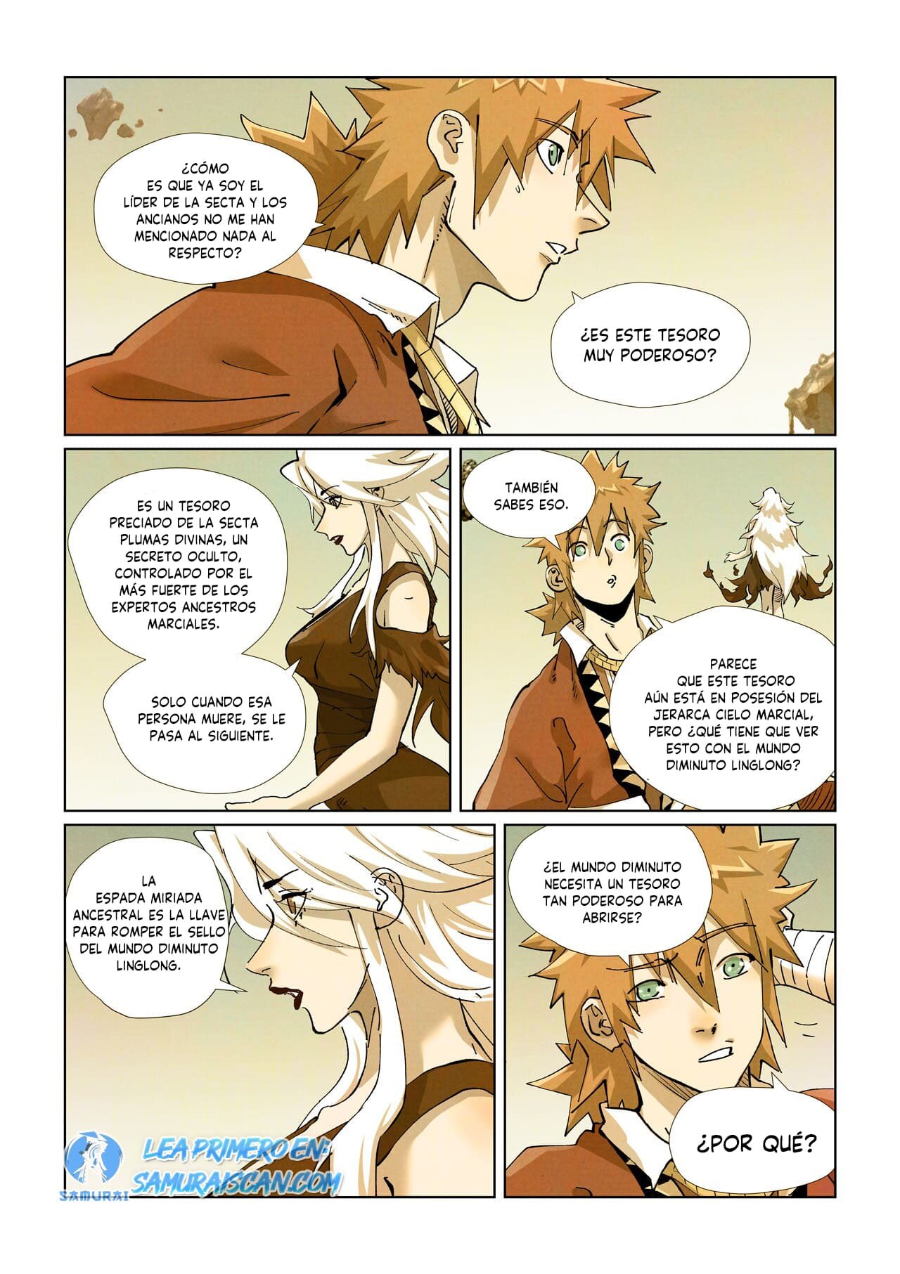 Read Tales of Demons and Gods ES Manga Online